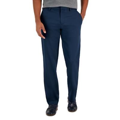 Perry Ellis Mens Modern fit Dress Pants 33 / 32 Navy Blue Solid