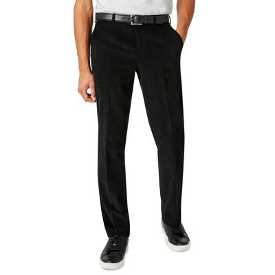 Michael Kors Men's Modern Fit Corduroy Dress Pants Black 42 x 32