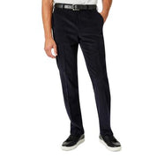 Michael Kors Men's Modern Fit Solid Corduroy Pants Navy Blue  31 x 32