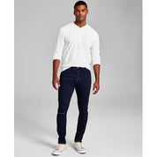 AND NOW THIS Men's Pearson Skinny-Fit Stretch Destroyed Jeans Dark Blue 30 x 30