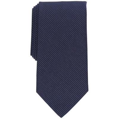 Perry Ellis Men's Classic Navy Blue Tie ONE SIZE Necktie