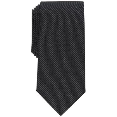 Perry Ellis Men's Necktie Classic Shroyer Black Tie