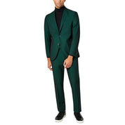 Kenneth Cole Reaction Slim-Fit Ready Flex Suit 38R 31 x 32 Emerald Gren