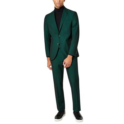 Kenneth Cole Reaction Slim-Fit Ready Flex Suit 38R 31 x 32 Emerald Gren