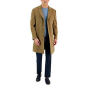 Lauren Ralph Lauren Mens Pure Cashmere Classic fit Overcoat Coat 40 R Beige