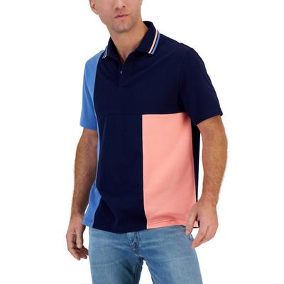 Club Room Mens Blue Short sleeve Polo Shirt XL