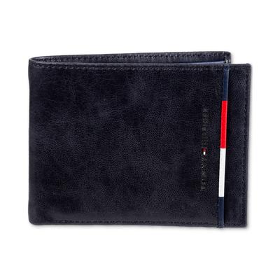 Tommy Hilfiger Mens RFID Slimfold Wallet One Size Blue