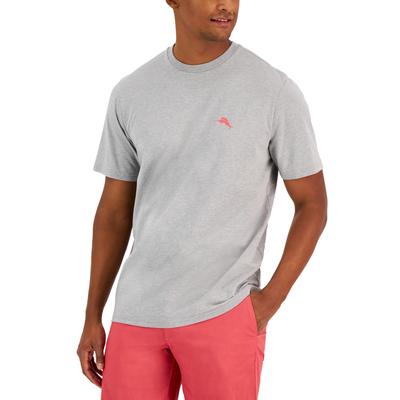 Tommy Bahama Tide Rider Graphic Short Sleeve Crewneck T-Shirt Heather Grey 2XL