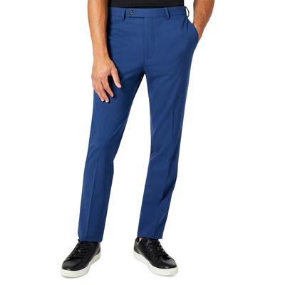 Dkny Mens Modern fit Dress Pants 32 / 34 Blue Solid