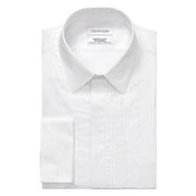 Calvin Klein Mens Regular fit Dress Shirt XL 17-17.5 34-35 White Solid