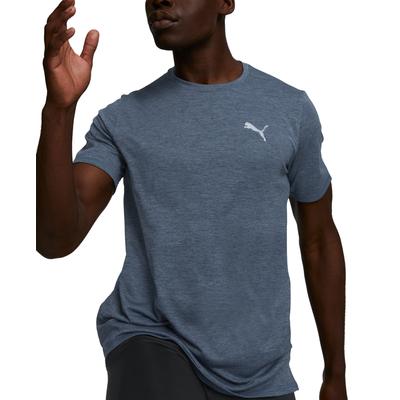 Puma Men's Run Favorite Short-Sleeve Crewneck T-Shirt Blue Medium
