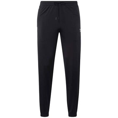 Reebok Mens Regular fit Track Pants XXL / 30 Black Solid