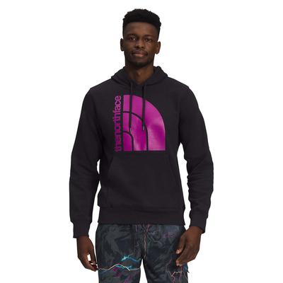 The North Face Men's Jumbo Half Dome Hoodie Sweatshirt Large Black Purple
