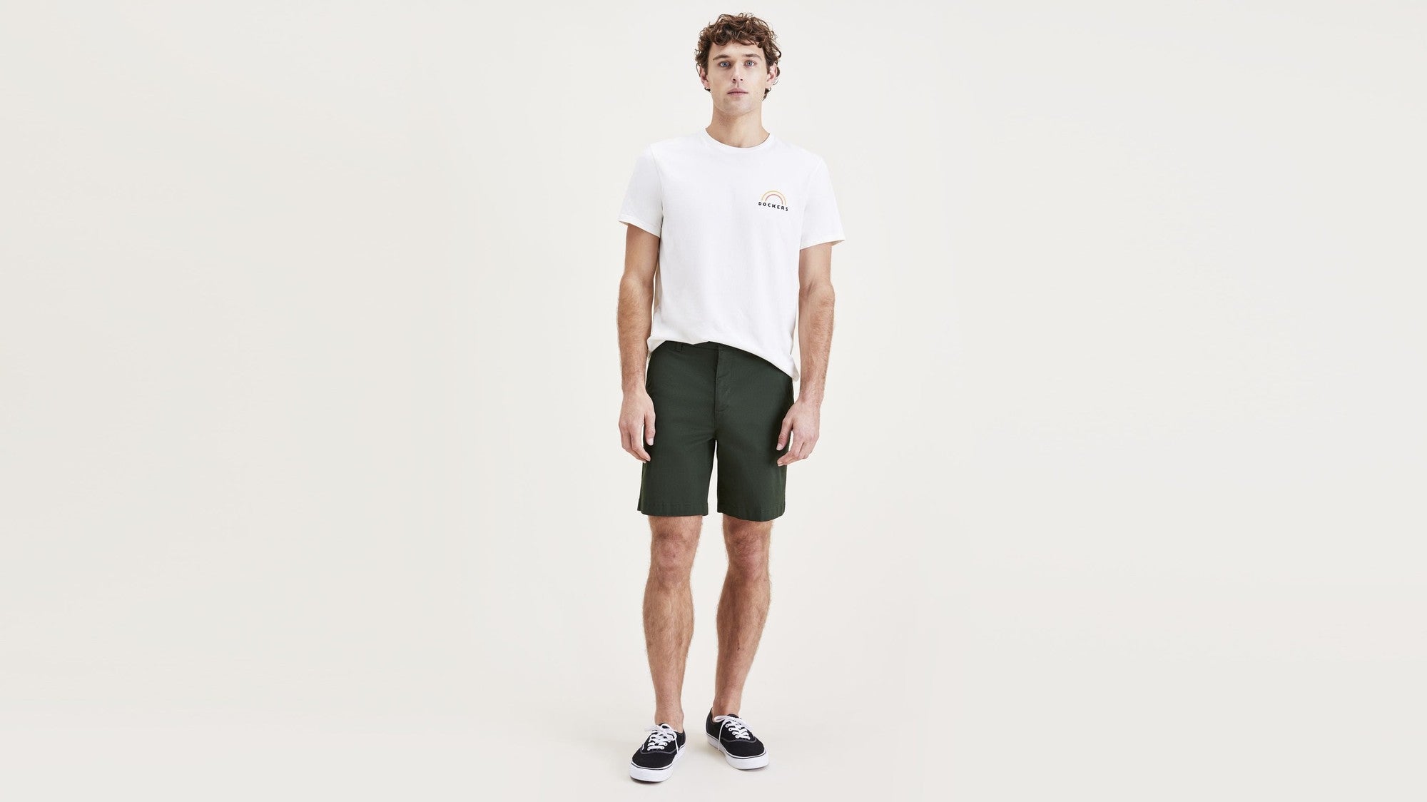 Dockers Mens Big and Tall Ultimate 9.5" Shorts Green 60