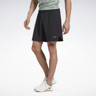 Reebok Mens Regular fit Training Shorts Medium Black Solid