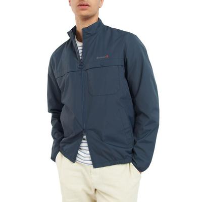 Barbour Mens Norlow Waterproof Raincoat Coat Navy Blue Large