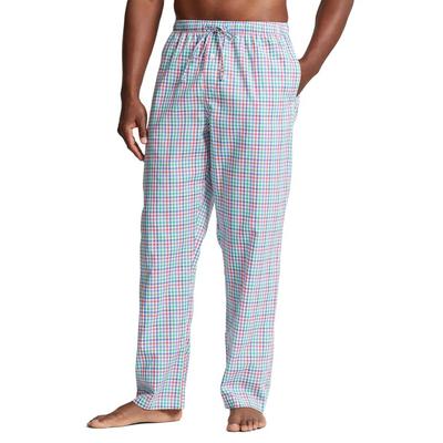 Polo Ralph Lauren Mens Plaid Pajama Sleep Pants Blue Multi Large