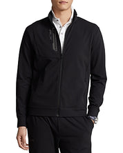 Polo Ralph Lauren RLX Mens Performance Zip-Front Jersey Jacket XXL 2XL Black