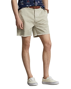 Polo Ralph Lauren Mens Burroughs Relaxed Fit Chino Shorts Khaki Beige 30 x 6