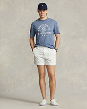 Polo Ralph Lauren Men's Logo Seal Graphic T Shirt Capri Blue Small