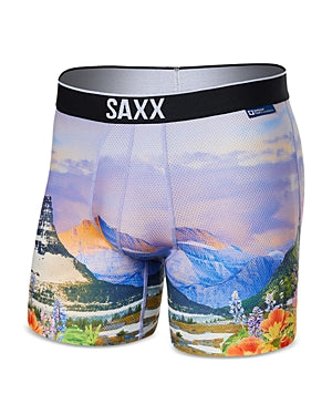 Saxx Volt Men's Boxer Briefs  Underwear Breathable Small Printed