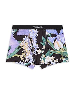 Tom Ford Floral Print Regular Fit Boxer Briefs Small
