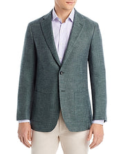 Sid Mashburn Kincaid No.2 Hopsack Regular Fit Sport Coat US 38R EU 48R Green