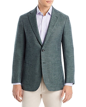 Sid Mashburn Kincaid No.2 Hopsack Regular Fit Sport Coat US 38R EU 48R Green