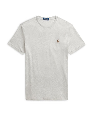 Polo Ralph Lauren Mens Custom Slim Fit Cotton Short Sleeve T Shirt Grey 2XL