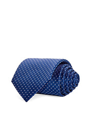 The Men's Store  Solid Silk Skinny Tie Royal Blue Necktie