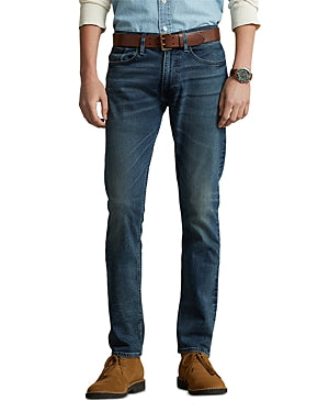 POLO Ralph Lauren Men's Sullivan Slim Performance Denim Jeans Blue  36 x 32
