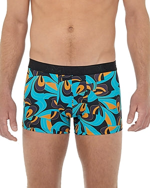 Hom Mens Jimi Abstract Print Boxer Briefs Large