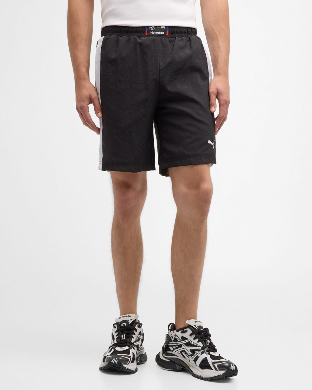 Puma Mens BMW Sweat Shorts Black Small