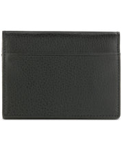 Perry Ellis Mens Super Slim Card Holder Wallet Black