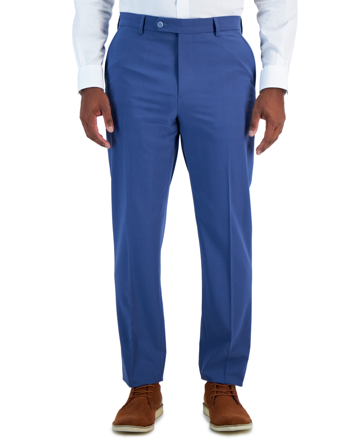 Vince Camuto Men's Slim-Fit Super-Stretch Suit Dress Pants 33 x 30 Light Blue
