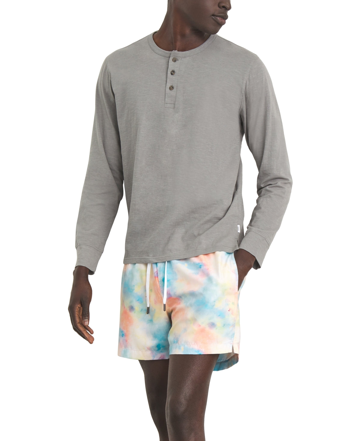 Onia Mens Charles Pastel Tie-Dye Swim Shorts XXL