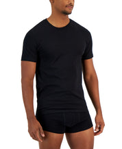Alfani Mens 4 Pack Classic fit T-Shirt XXL Black Solid