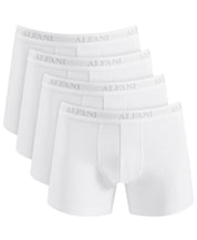 Alfani Mens 4 Pack Regular fit Trunks Underwear Small White Solid