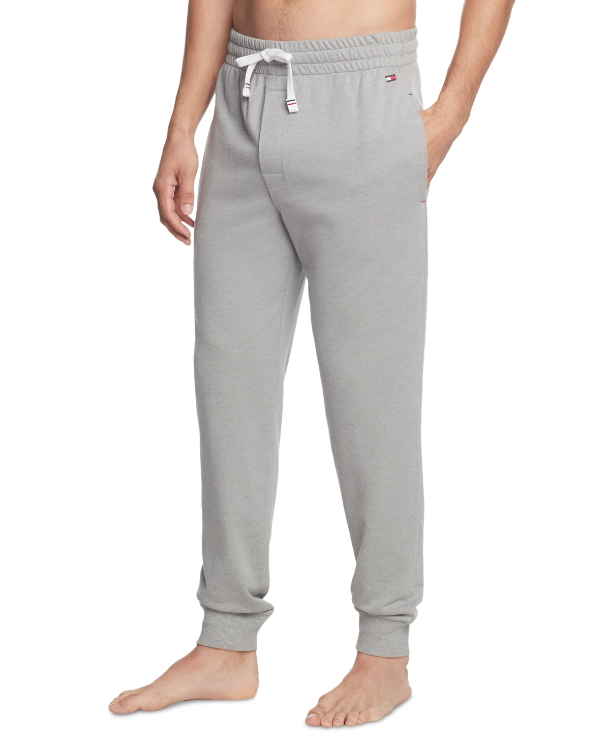 Tommy Hilfiger Men's Terry Lounge Jogger Sweatpants Grey XL