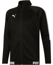 PUMA Men's Speed Moisture Wicking Full Zip Track Jacket Black White Small