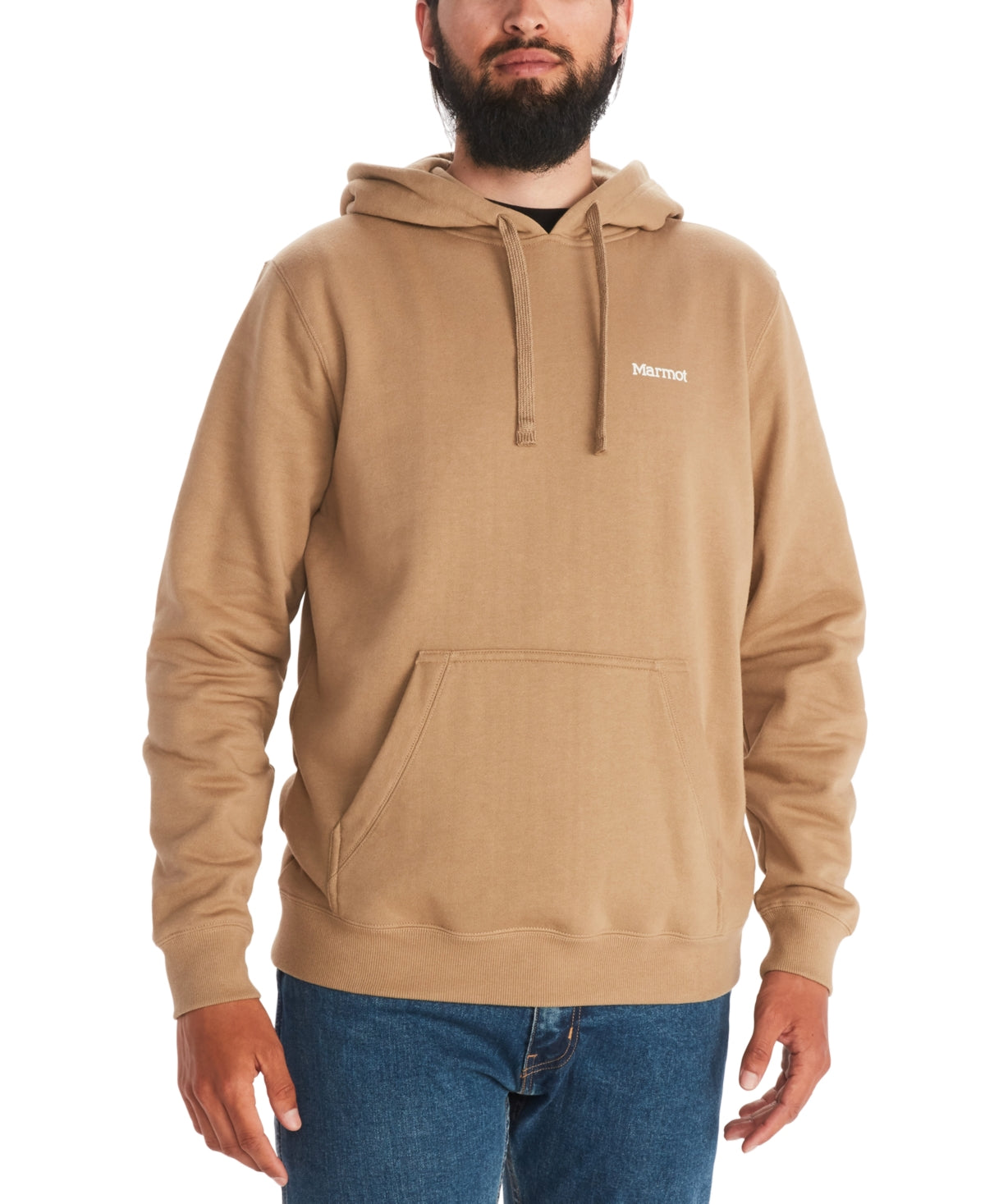 Marmot Mens M Dot Hoody Cocoa Small Sweatshirt