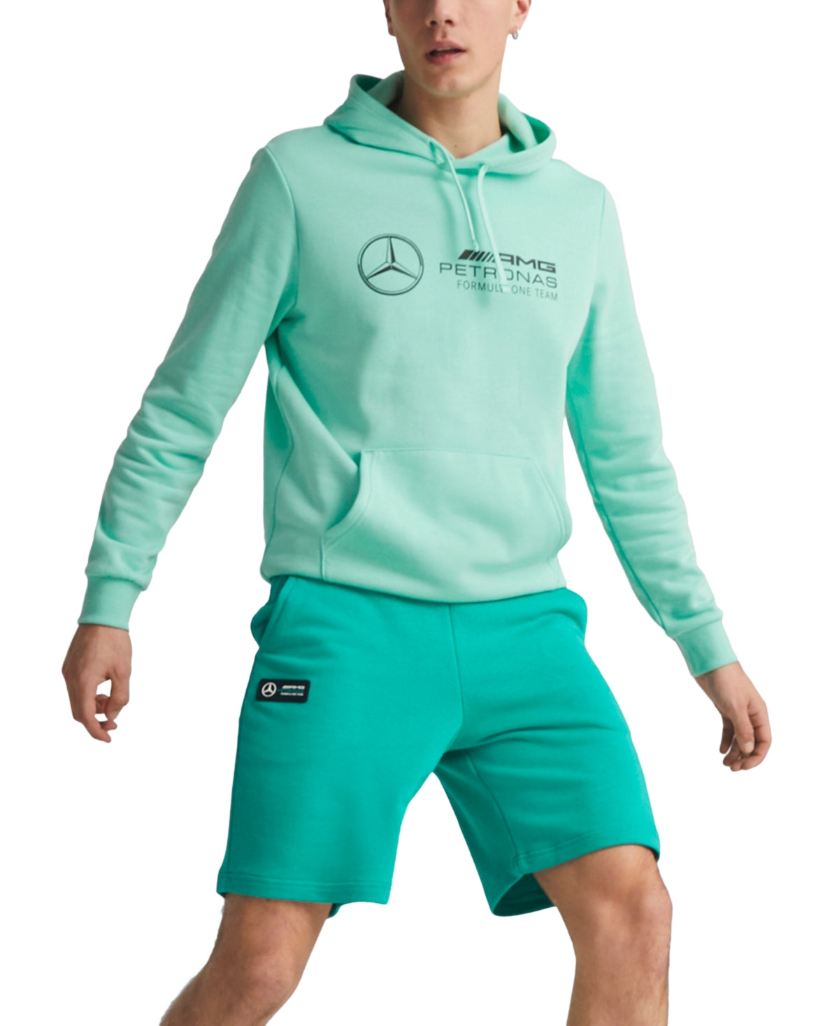 Puma Men's Mercedes Patch Shorts Blue Small