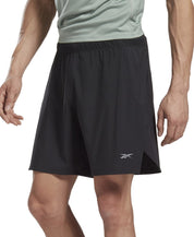 Reebok Mens Regular fit Training Shorts Medium Black Solid