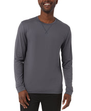 32 Degrees Mens Regular fit Long Sleeve T-Shirt Pajamas Medium Grey