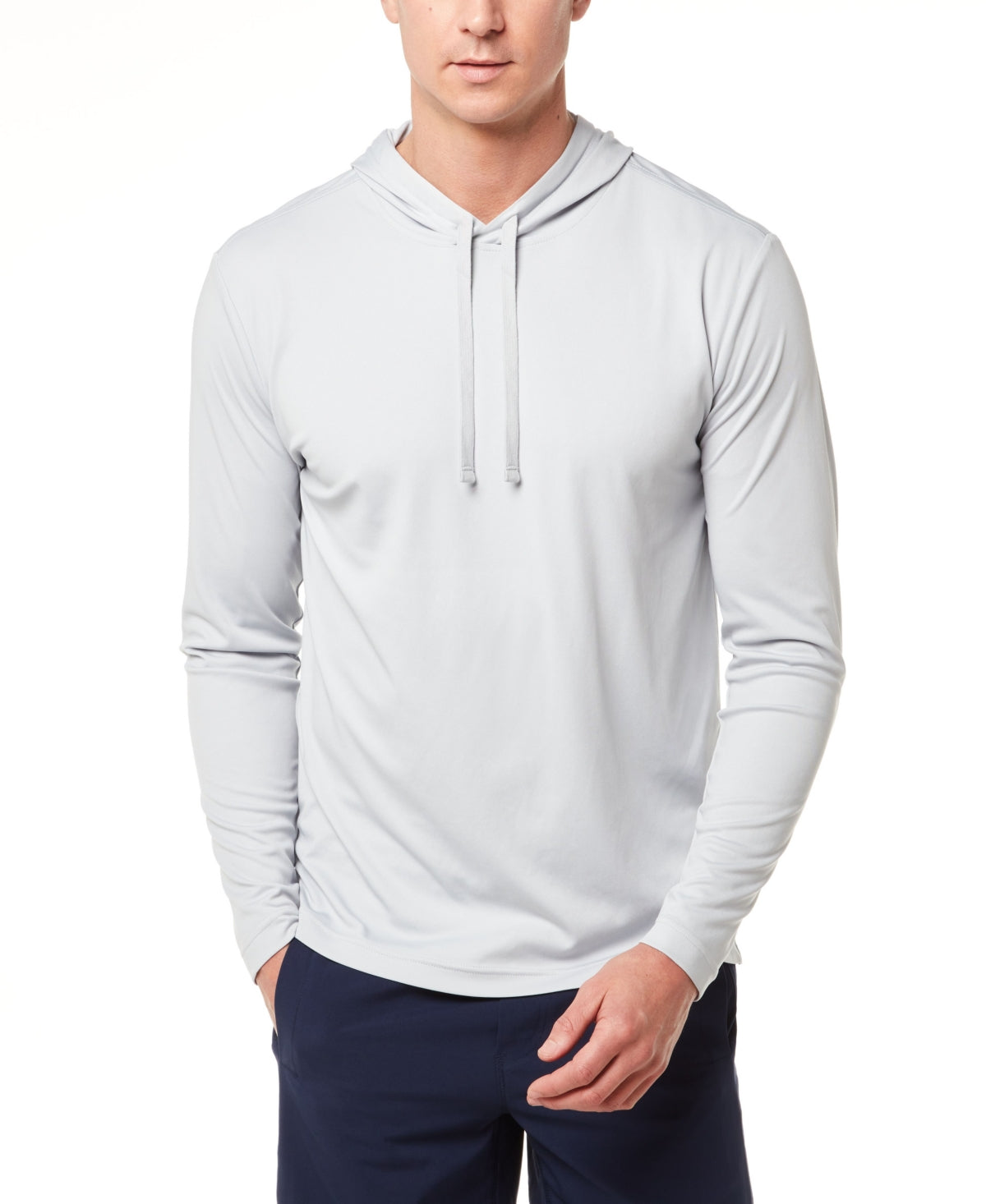 Weatherproof Vintage Men's Microchip Light Grey Hoodie  Sweatshirt XXL