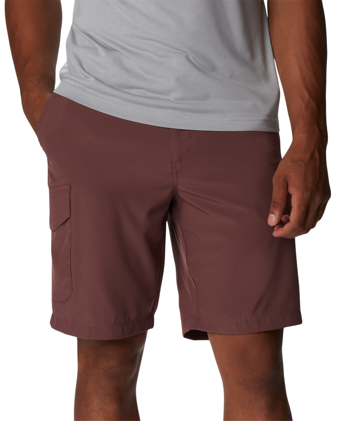 Columbia Men's Eaglecrest Performance Cargo Shorts Light Raisin Purple 40
