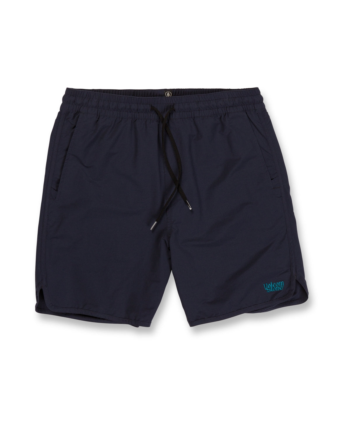 Volcom Men's New Aged Stone Elastic Waist Drawstring Shorts Navy XL