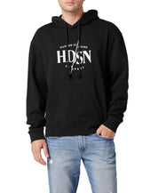 Hudson Mens Hoodie Sweatshirt XL Black
