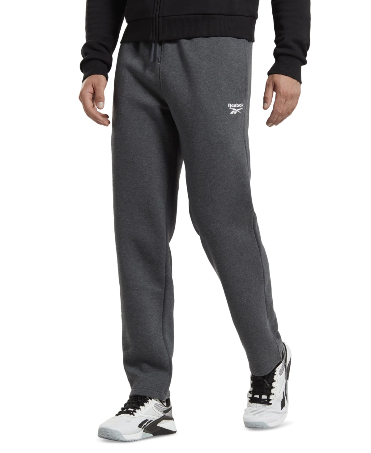 Reebok Mens Regular fit Sweatpants Fleece Pants XXL  Grey