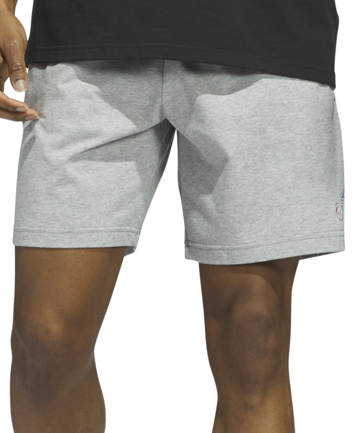 Adidas Men's Essentials Americana Knit Shorts grey Small